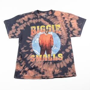 Notorious B.I.G. Biggie Smalls Tie Dye Graphic T-Shirt Men’s XL Hip Hop Rap Tee